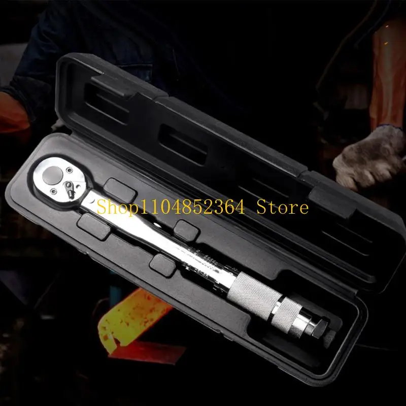 652F 3/8 Torque Wrench Drive 19-110nm Two-way Accurate Repair Spanner Hand Tool