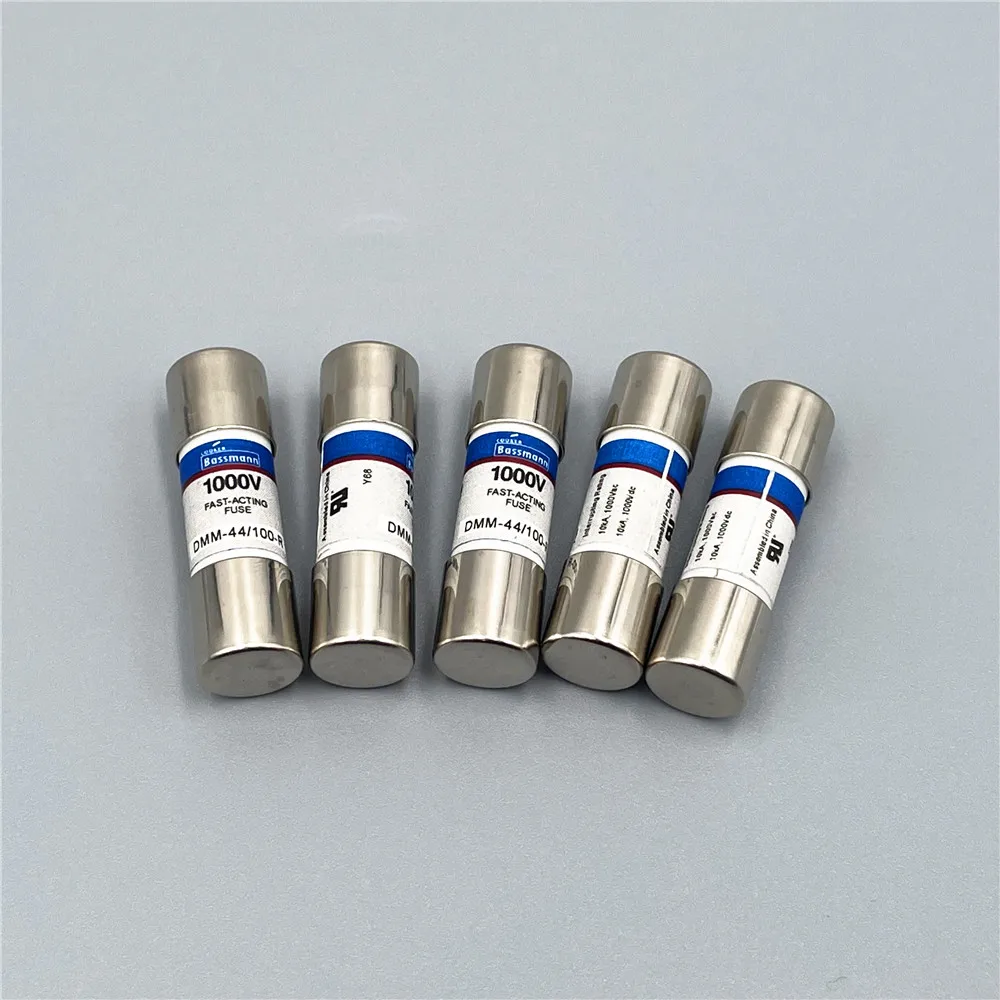 10pcs/Lot Fast Acting Ceramic Fuse DMM-44/100-R DMM-B-44/100-R DMM-44/100 DMM-B-44/100 440mA 1000V 10x35mm for Fluke Multimeter