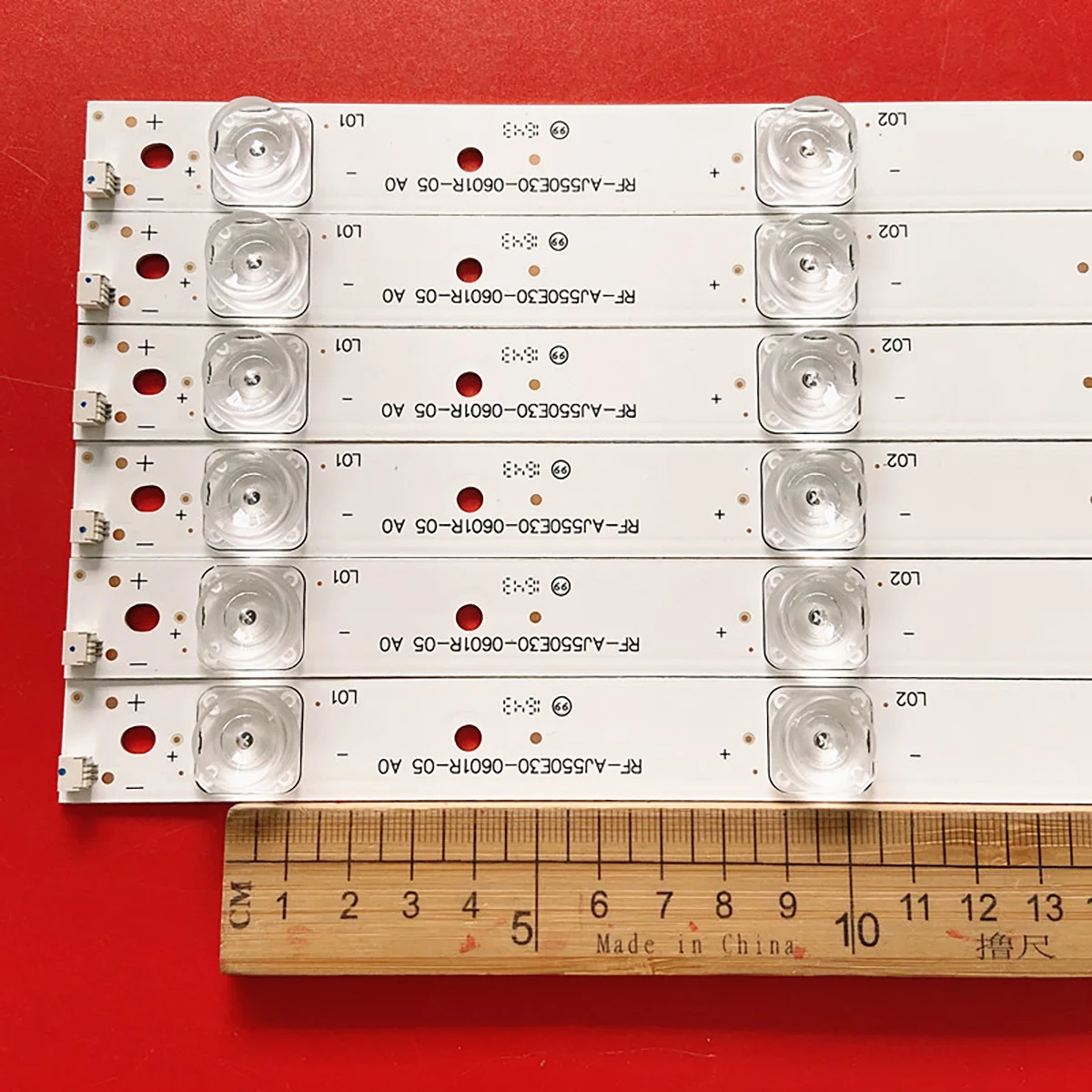 

LED Backlight Strip for 55" TV RF-AJ550E30-0601R-05 RF-AJ550E30-0601L-05 A0 LC-55CUG8461KS LSC550FN13-G04 LC-55CUG8462K HWV55162