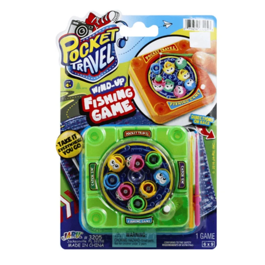 

Pocket Travel Fishing Game WindUp
