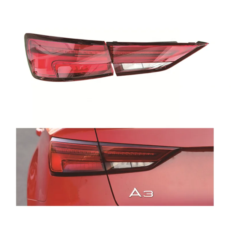 Auto Lighting Systems Taillights For Audi A3 8V 2013-2019 OE Tail Lamps Upgrade A3 LED Tail lights