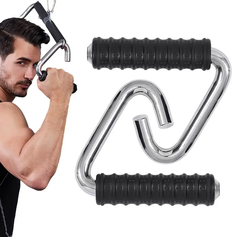 

Portable Grip Handle 1 Pair Non-Slip Body Fitness Equipment Pull Down Bar Grip Pull Down Assistance Hook Bar For Gym