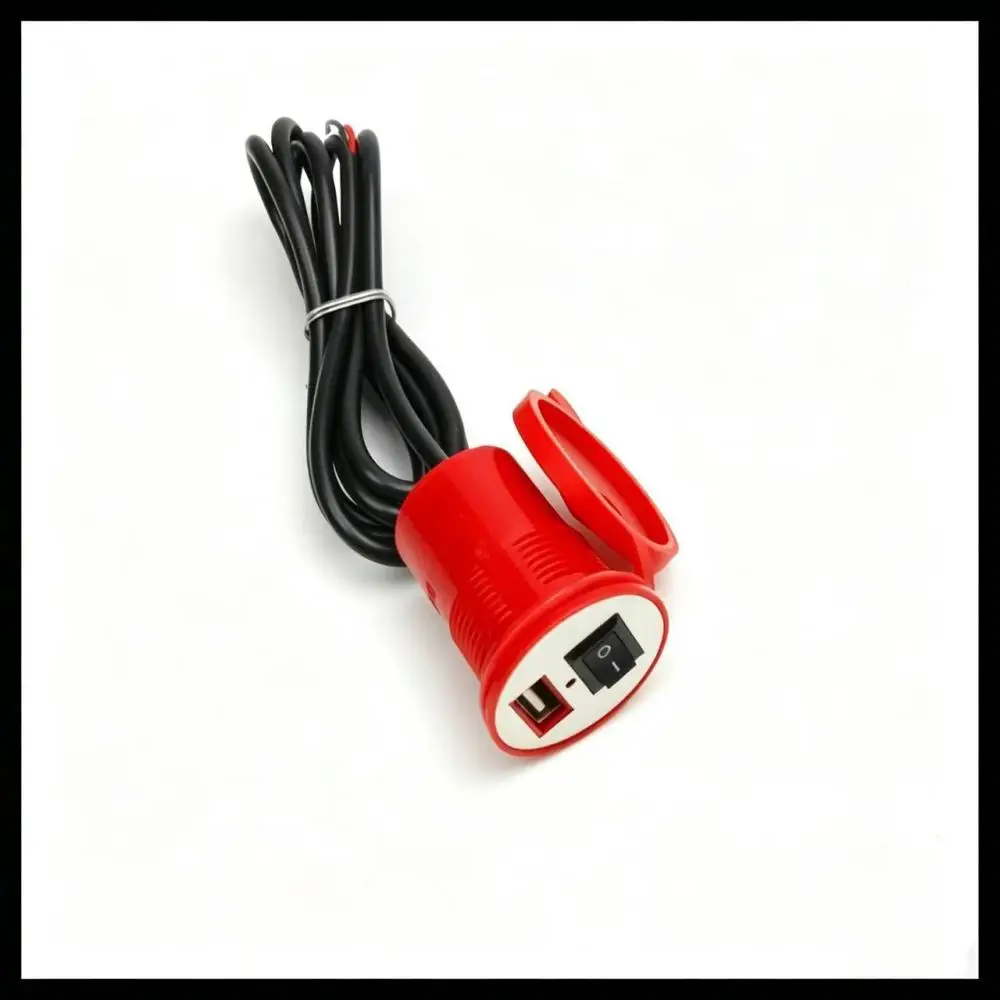 Motorcycle Phone Power Charger 12V 60V Universal USB Adapter Electric Scooter Modification Part Safe Fast Charging Device