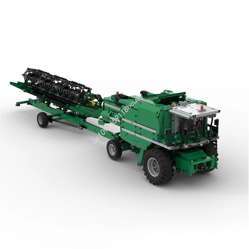 3496 pièces MOC combiner moissonneuse complète RC DEUTZ modèle technique bâtiment cadeau de noël blocs bricolage jouets idée éducation enfants anniversaire