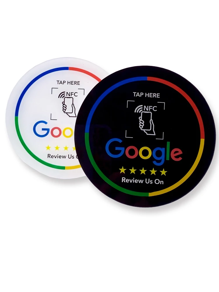 Acrylic NFC Plaque NFC Plate Google Reviews Increase Your Reviews NFC215