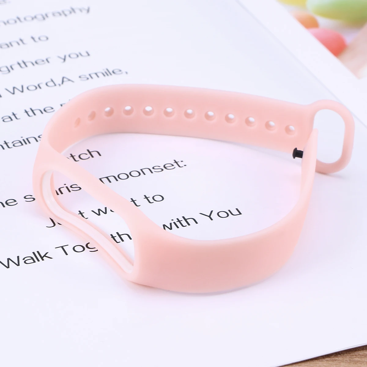 

Silicone Wristband Adjustable for Stylish Any Occasion Healthy Material Replacement