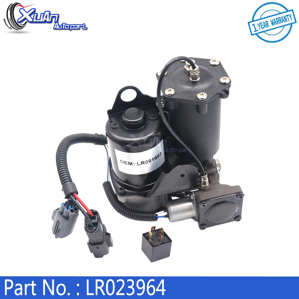 

XUAN Car Air Suspension Compressor Pneumatic Suspension Compressor Pump 4LR023964 For Land Rover Discovery Rover LR4