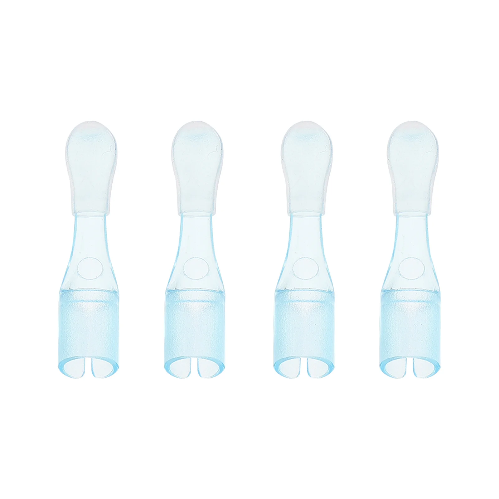 

4 шт. сменные совки для визуальных инструментов для удаления ушной серы, ПК, ушные стрижки, чистый маслянистый воск, многоразовые аксессуары для чистки ушей, ушная серска