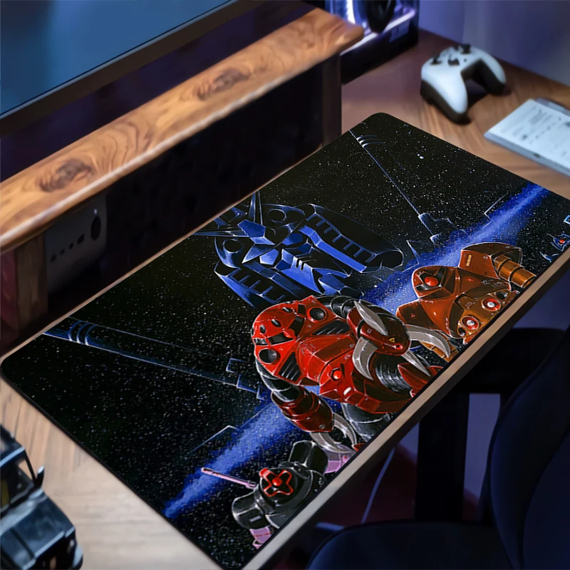 لوحة الماوس الميكانيكية المحارب RX-78-2 Gundam المطاط مكتب حصيرة HD الألعاب ماوس الوسادة لوحة المفاتيح تمديد الوسادة عدم الانزلاق مكتب ماوس حصيرة