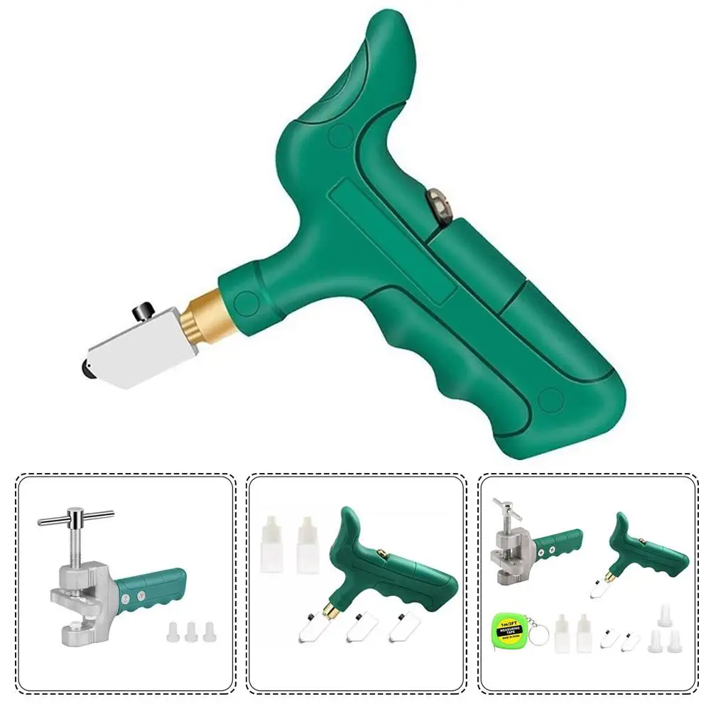 

Portable High-Strength Glass Cutter Tile Handheld Multi-Function Hand Home Cutter Diamond Opener Opener Glass Cutting Tile W0H7