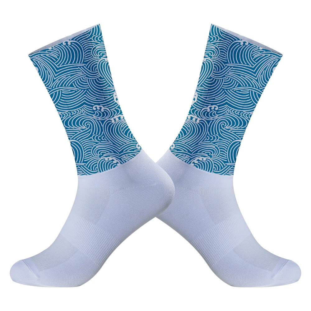 Socks Silicone Socks Silicone Summer 2024 Cycling Anti Bicycle Sport Running Bike Socks