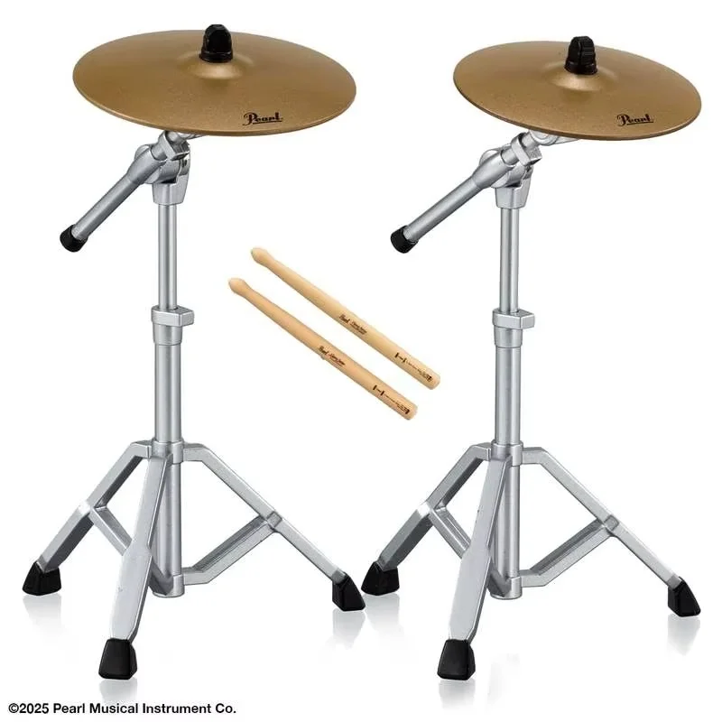 Baru Tersedia Bandai Pearl Drums Miniature Drum Set - Drum Gashapon Asli & Display Drum Jazz, Koleksi Resmi Berlisensi