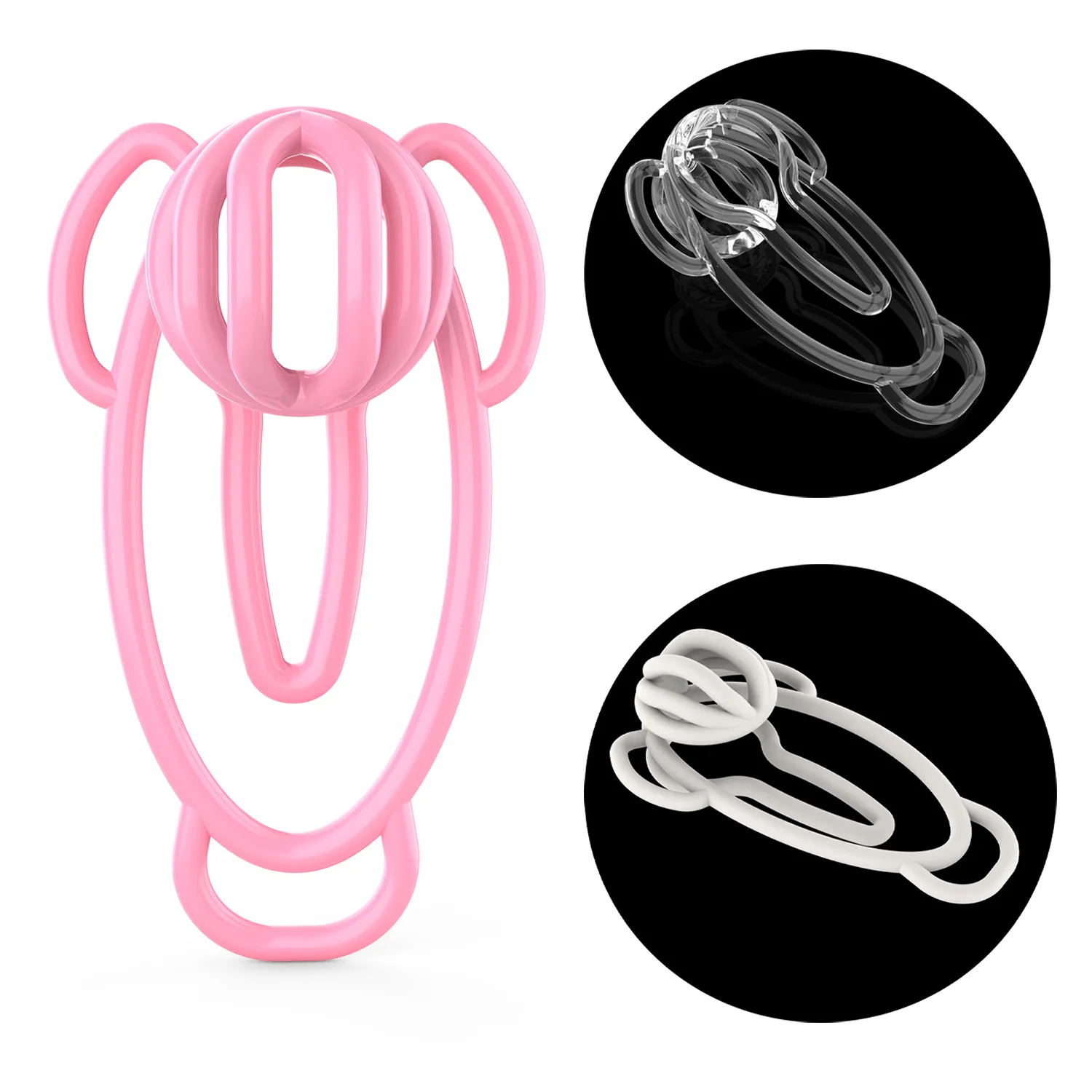 2024 New Fufu Clip Male Mimic Female Pussy Training Clip Upgraded Panty Chastity Device Erotic Urethral Products Sexy Cock Cage