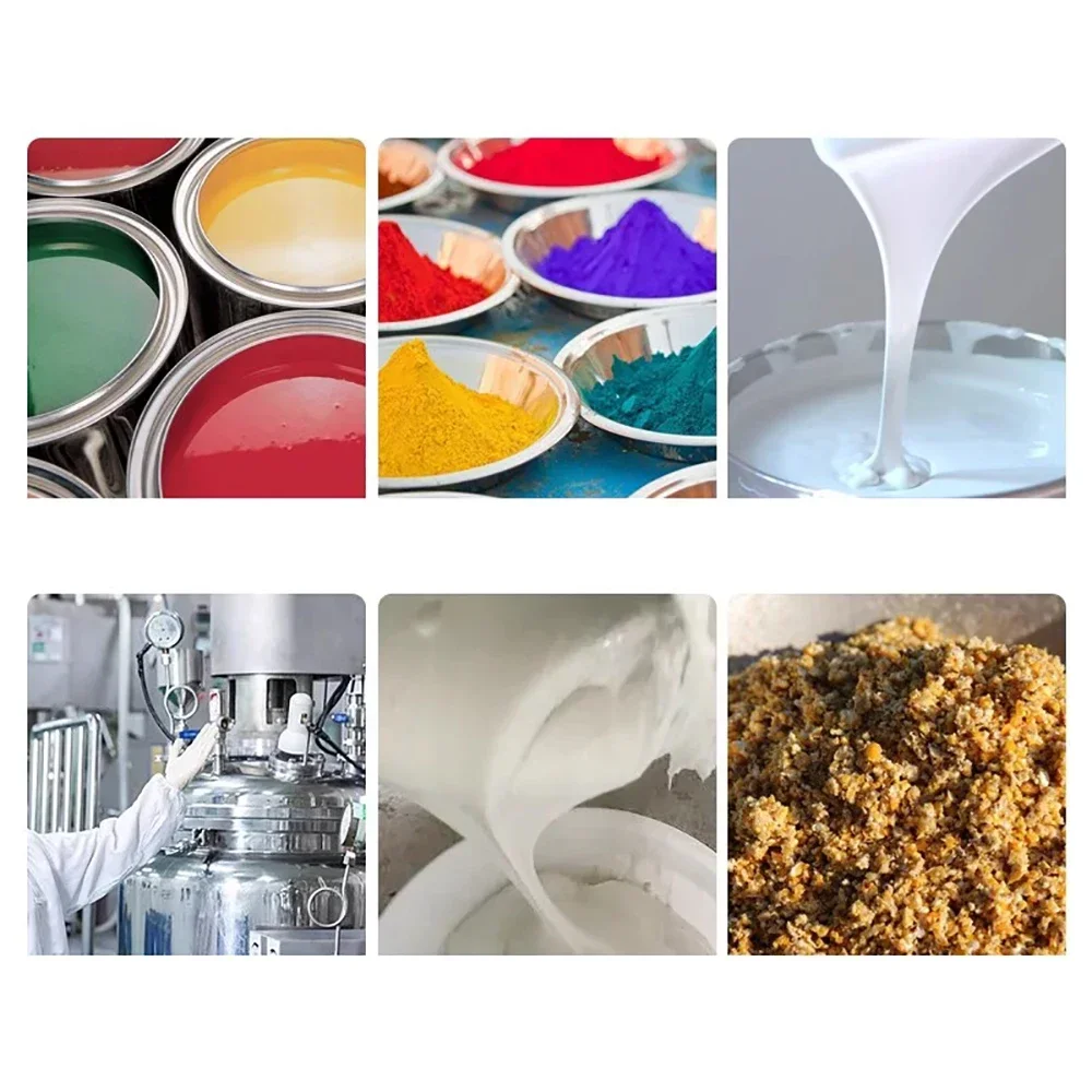 

AC 220V Commercial Electric Mixer Beating Engine Industrial Paint Mixing Machine Manual Lifting Laboratory Blender 0-600RPM fact