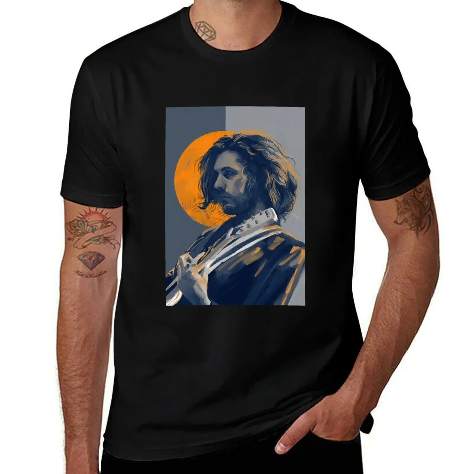 

Hozier Fanart T-Shirt man t shirts high quality luxury brand man t shirts cotton man graphic t shirt T-shirt
