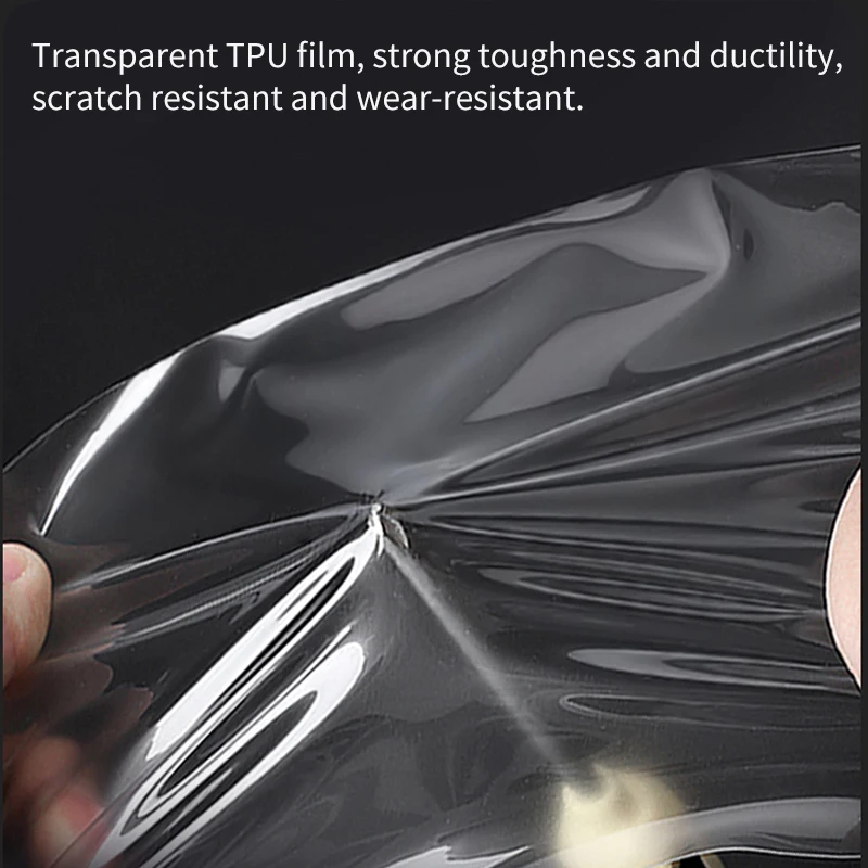 Geeignet für Tesla Model YL/Model Y/3 Türschwellenfolie, TPU-Lackschutzfolie, kratzfeste Folie, Innenausstattung - 4 Stück – Detail 3