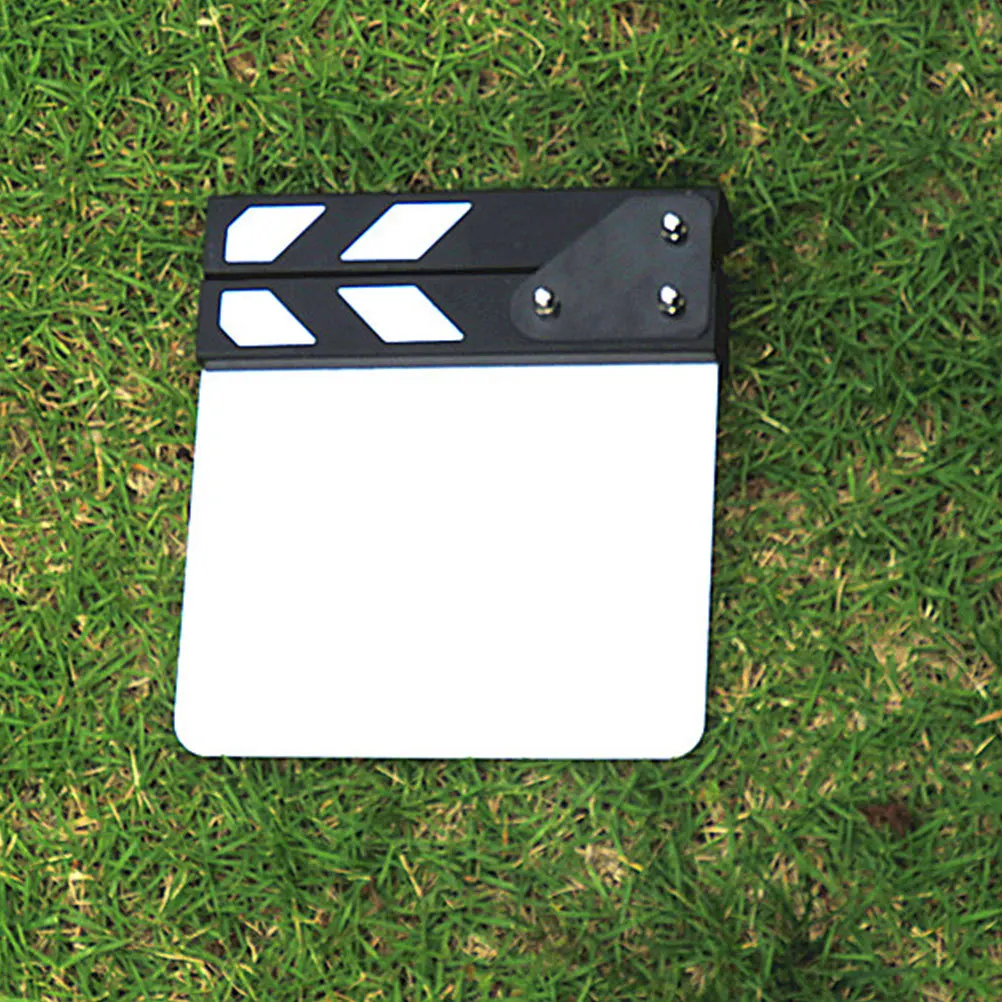 

1Pcs English Version Clapper Acrylic Clapperboard Professional Movie Filming Acting Clap-Stick Studio Video Shooting Accessory