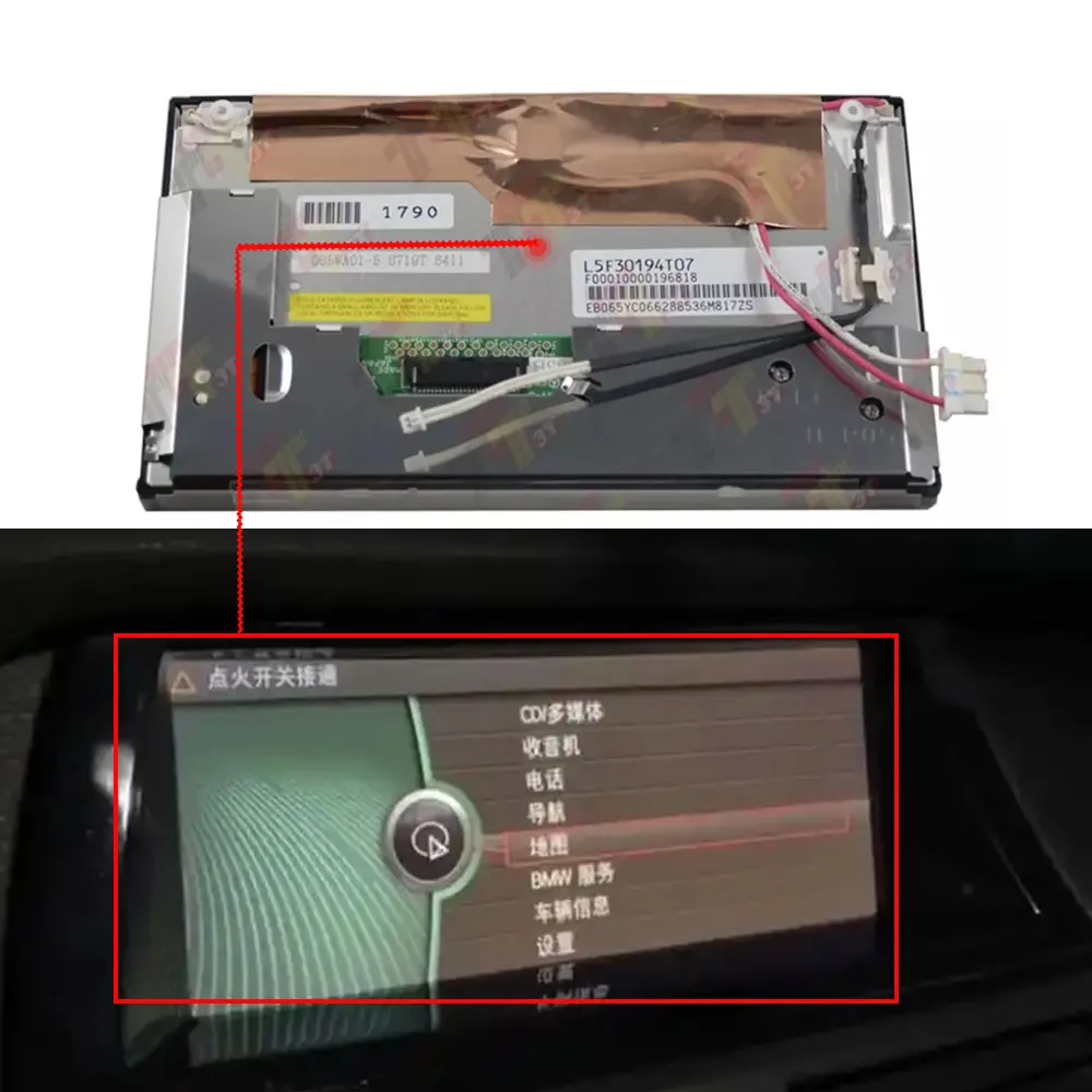 

For BMW X5 Dashboard Display L5F30194T07 CID Navigation Unit for Vehicle's Dashboard