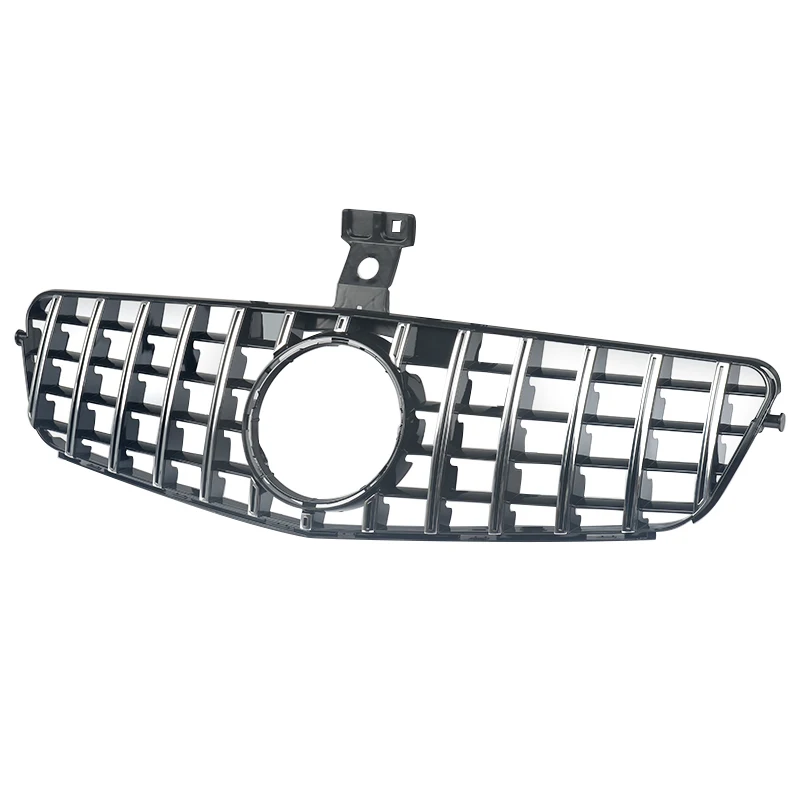 SAIQINGSP Car Accessories Tools Front Radiator Grille C class W204 / C204 / C43 / Coupe / Touring Silver/Black