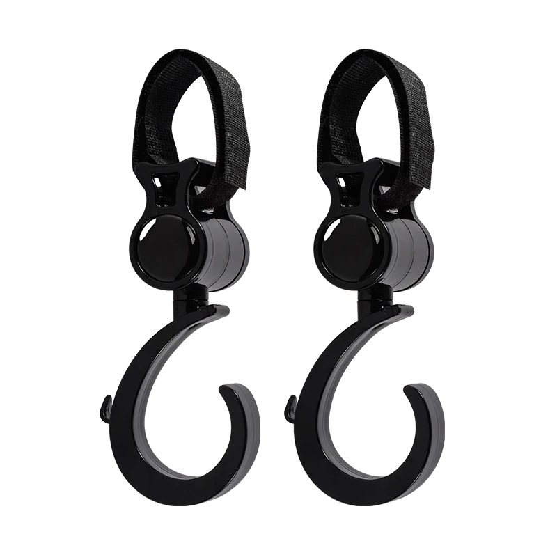 Multi‑Purpose Baby Stroller Pram Hooks 2Pcs/4pcs Portable Hanging Hanger for Shopping Mommy Bag Stroller Accessory Supplies