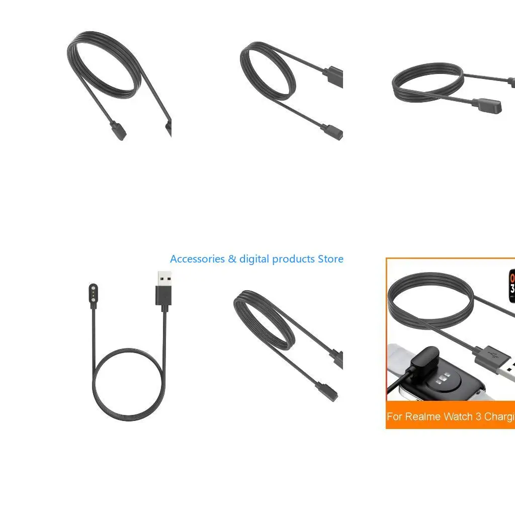 77JD Power Adapter Charger-Cradle Fast Charging Cable Dock Base Bracket for Watch 3