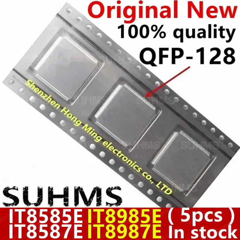 (5 قطعة) 100% جديد IT8585E IT8587E FXA FXS IT8985E AXA AXS IT8987E BXA BXS QFP-128