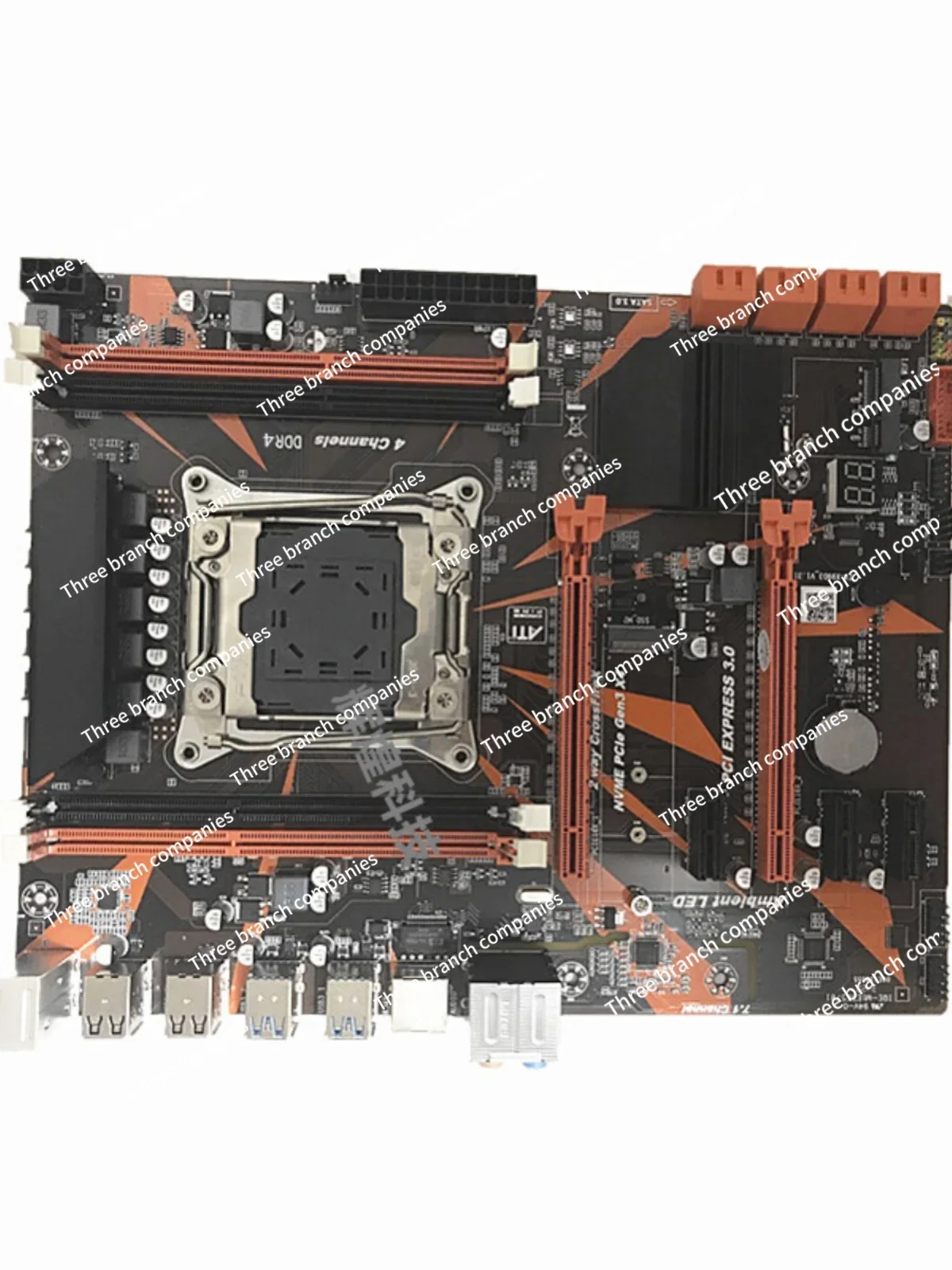 

New X99 Dual-channel LGA 2011-3-pin Computer Main Board DDR4 Memory E5 2678 2680V3cpu Set