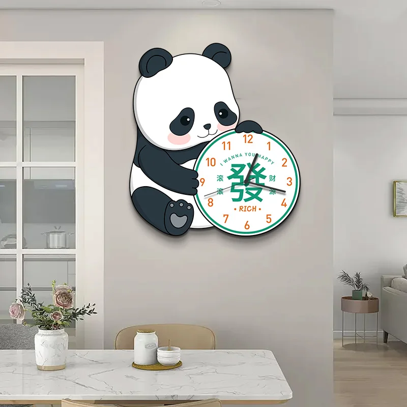 Nordic Restaurant Wall Clocks Living Room Fashion Art Mural Aesthetic Wall Watch Luxury Digital Reloj De Pared Home Decoration