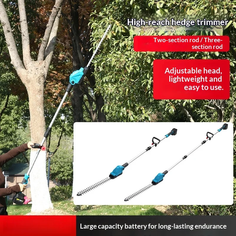 

Electric High Branch Hedge Trimmer Garden Hedge Trimming Tagliasiepi A Batteria Heckenschere Akku 전정기 Cortasetos Batería 헤지 트리머