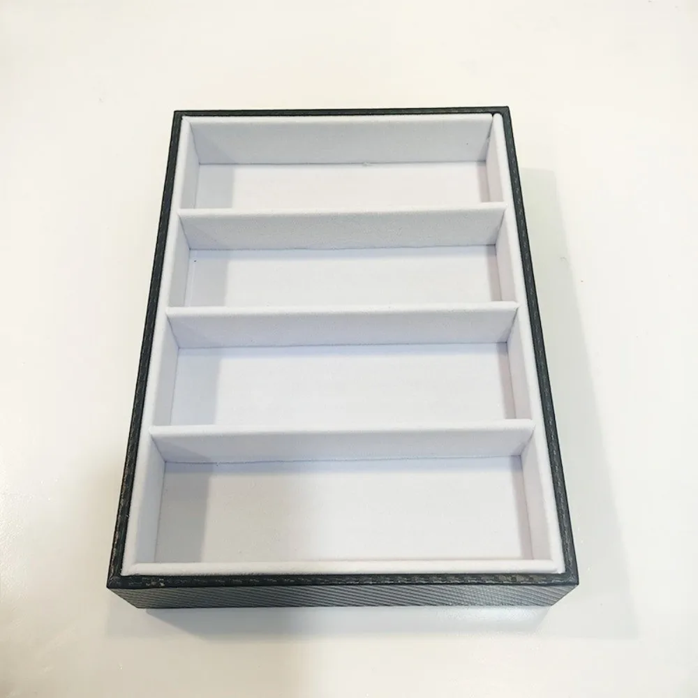 

High Quality 4‑Slot Glasses Storage Box Display Durable Eyewear Storage Rack Portable Sunglasses Display Case Home Organization