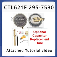 CTL621F 295-7530 CTL621 Eco Drive Watch Rechargeable Battery capacitor with Replacement Tools For Citizen H010 H018 H030-H380