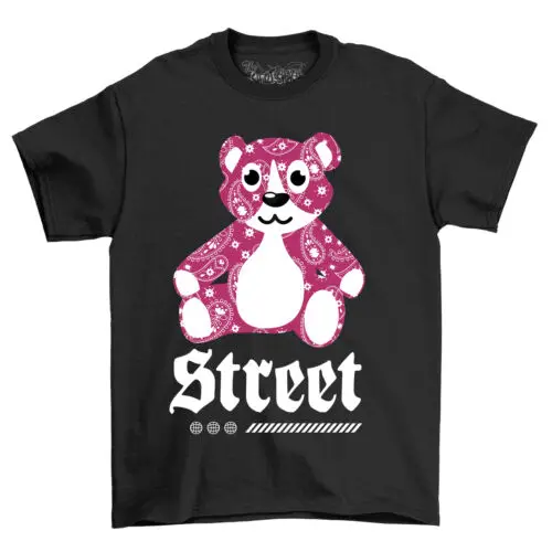 Bearstreet2-35 Huggable Bear T-Shirt - Funny and Fuzzy! 100% Cotton, Unisex Prin