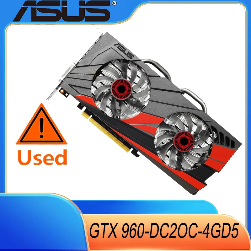 Tarjeta gráfica ASUS STRIX-GTX 960-DC2OC-4GD5 NVIDIA GeForce GTX 960 4 GB