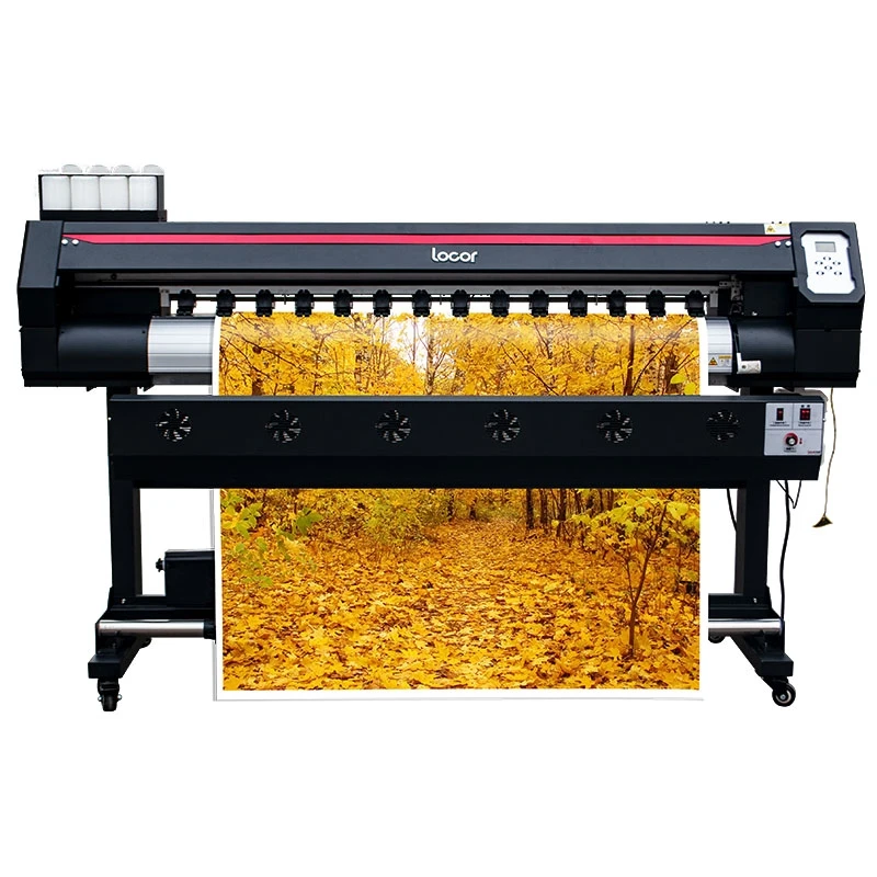 Eco-solvent printer 1600 1800mm printing size for advertisement use large format printers