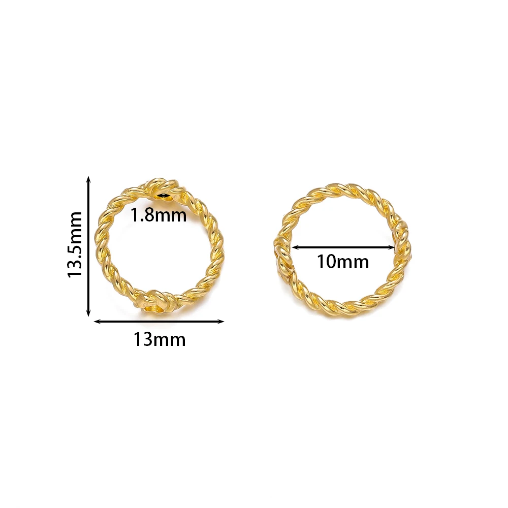 50 قطعة/الوحدة الدانتيل ربط الخرز الإطار حبة الدائري DIY بها بنفسك اليدوية سلسلة حبة الجوف فضفاض خزر عازل للمجوهرات اكسسوارات