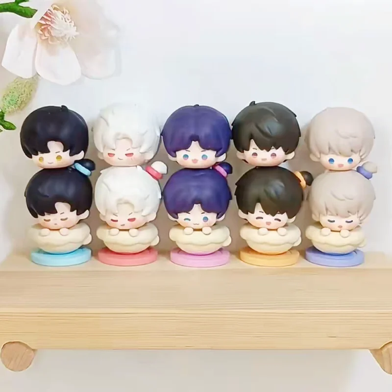 

Love And Deepspace Stackable Series Blind Bag Cute Character Figurine Mystery Box Desktop Decor Trendy Toy Gift Kawaii Ornament