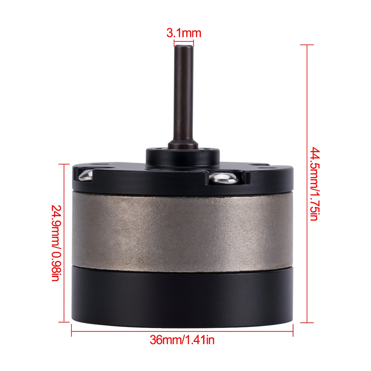 Metal 1:17 1:3 Gear Ratio Planetary Gearbox Reduction Transmission Case with Mount for 1/10 RC Rock Crawler RC4WD D90 SCX10 Part