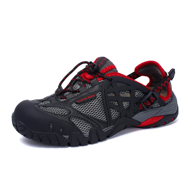 Mannen Outdoor Sneakers Ademend Wandelschoenen Big Size Mannen Vrouwen Outdoor Wandelen Sandalen Mannen Trekking Trail Water Sandalen Big Size