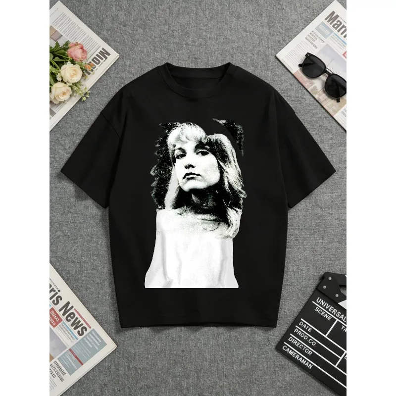 A Striking Female Facial Pattern, Men's T-shirt Summer New Unisex T-shirt