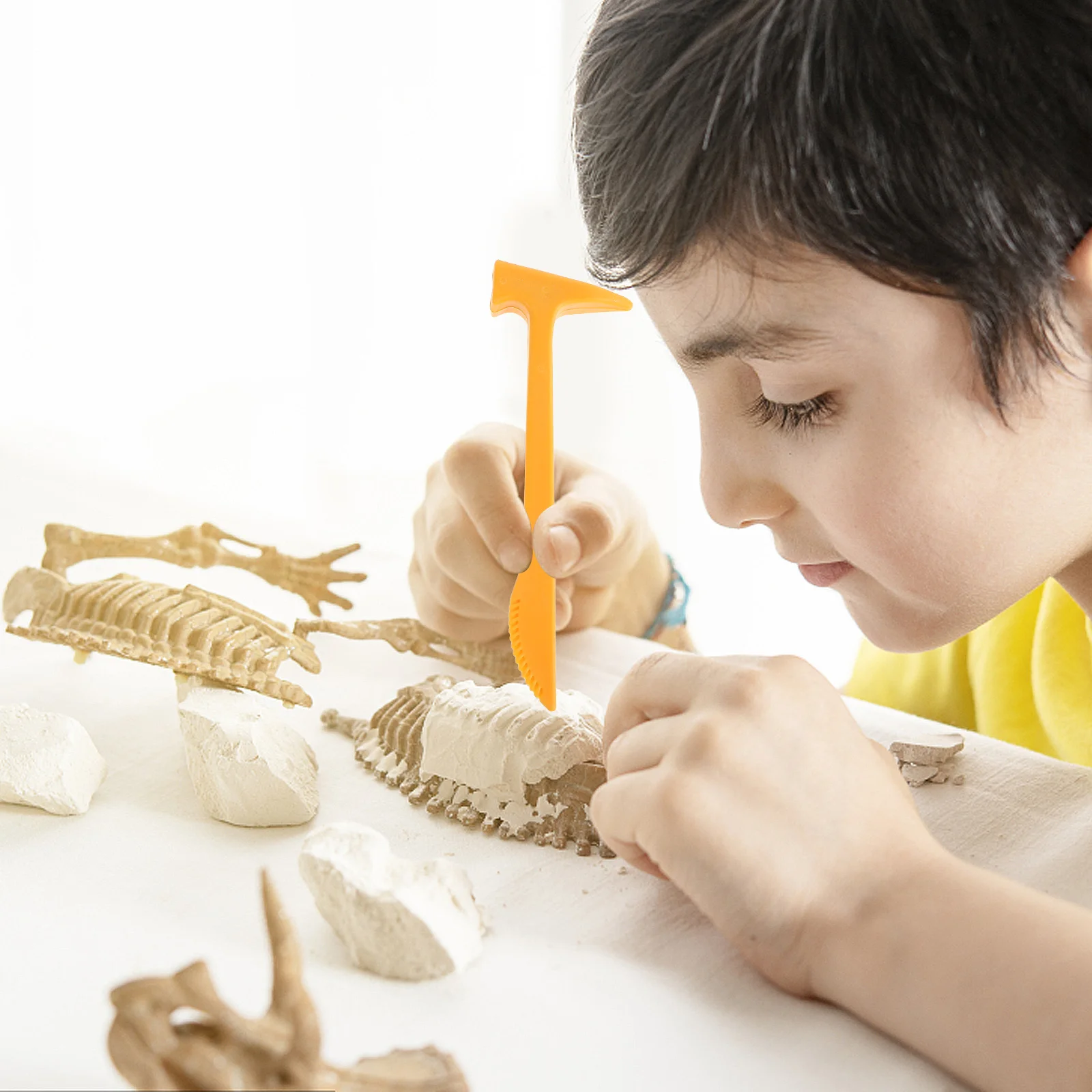 30 قطعة مجموعة حفر الديناصور أدوات التنقيب الأثري مجموعة العلوم الجذعية النشاط علم الحفريات لعبة تعليمية للأطفال