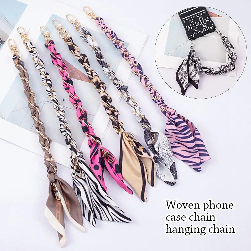 Luxury Floral Phone Lanyard Bohemia Phone Case Anti-Loss Hanging Ornaments Strap Keychain