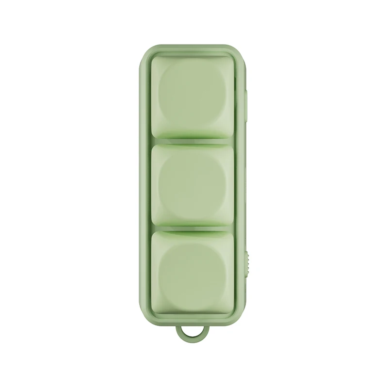 Teclado Bluetooth Mini HanLinYue Green Free3 com suporte para navegação vertical, virar páginas e Kob