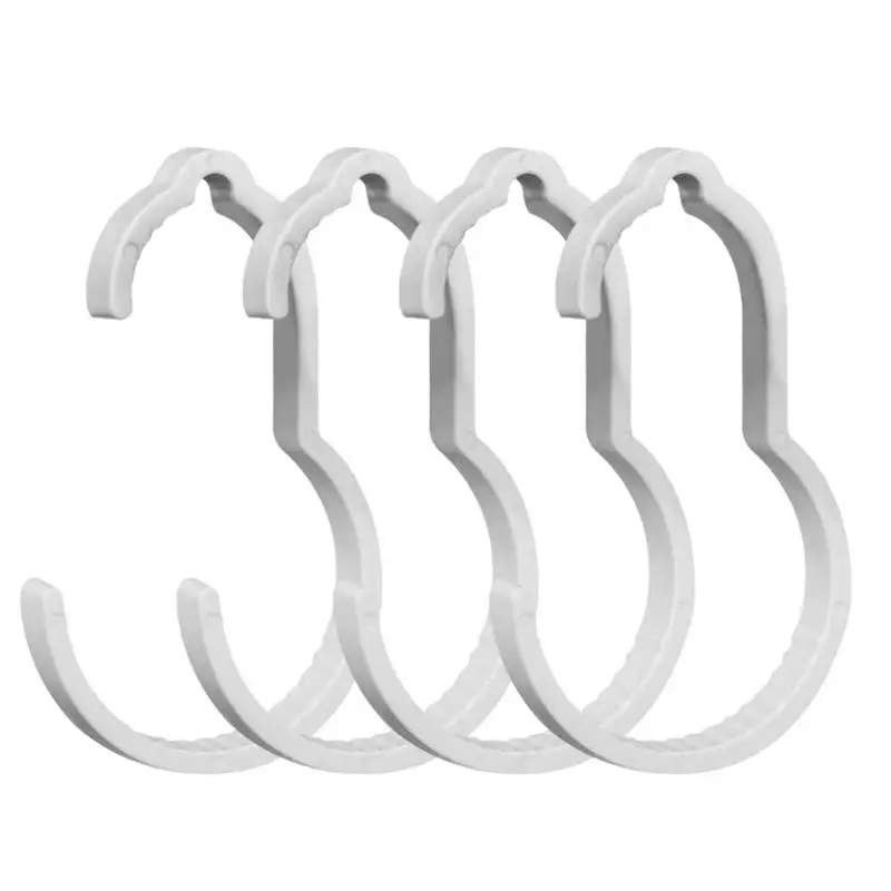 Closet Hooks 4 Pcs Strong Load-Bearing Coat Hooks Bathroom Hooks Heavy Duty Hangers Hooks For Clothes Hats Scarves