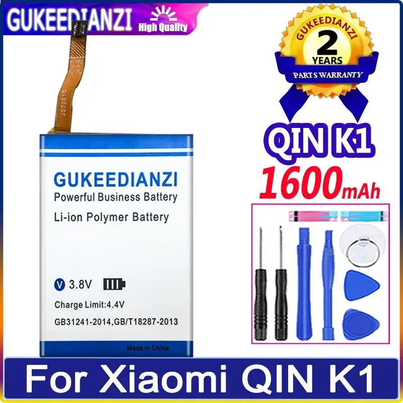 

GUKEEDIANZI QINF21/QINK1/QIN2 Replacement Battery For Xiaomi QIN F21/QIN 2/QIN K1 battery + tools