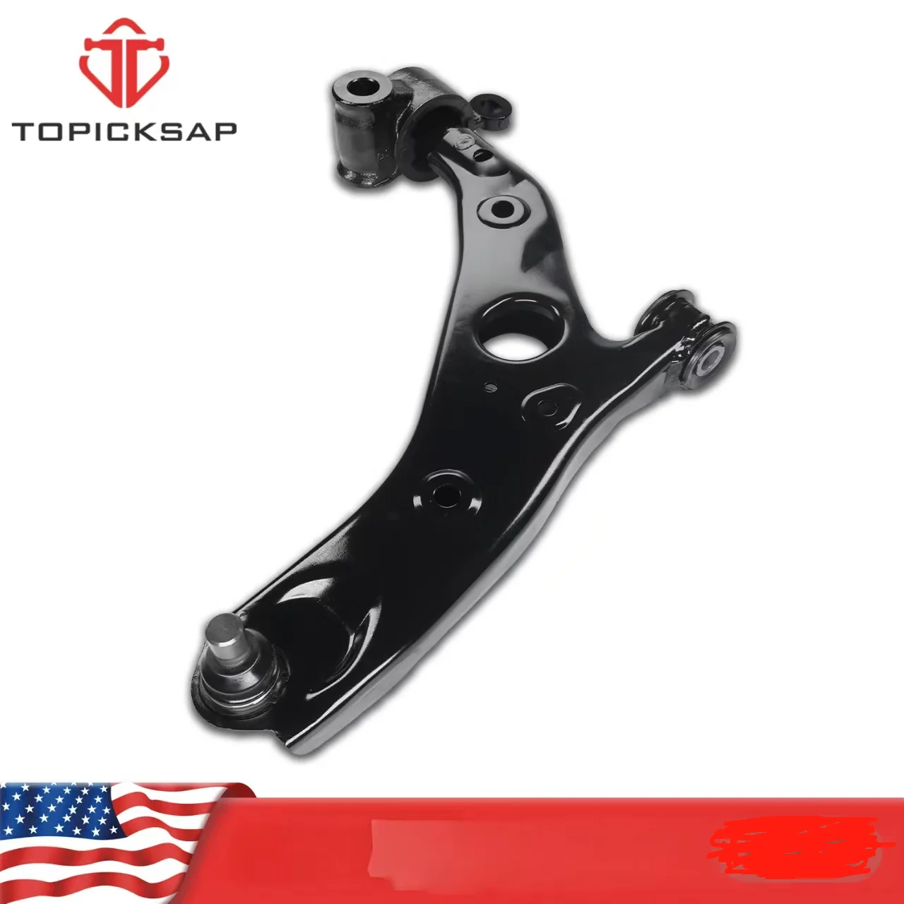 TOPICKSAP 1 قطعة ذراع التحكم الأمامي الأيمن السفلي GHP934300C GHP934300B لمازدا 6 2014 2015 2016 2017 2018 2019 2020