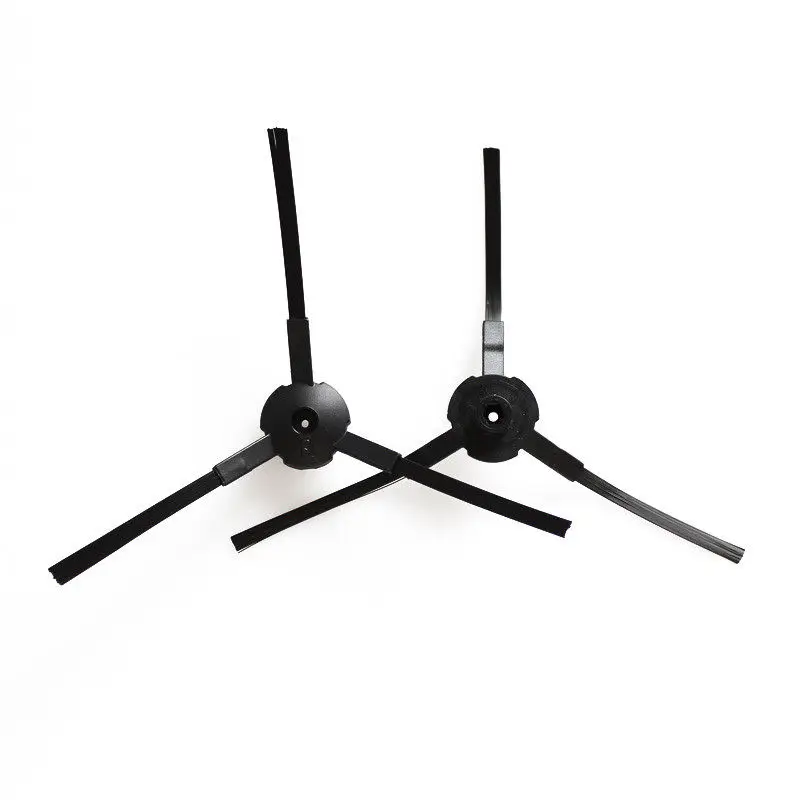 2PCS Black Side Brushes For For ILIFE V5 V5S Pro For For A4 A4S V1 For For A6 Robotic Vacuum Cleaner Sweeper Accessories Corner