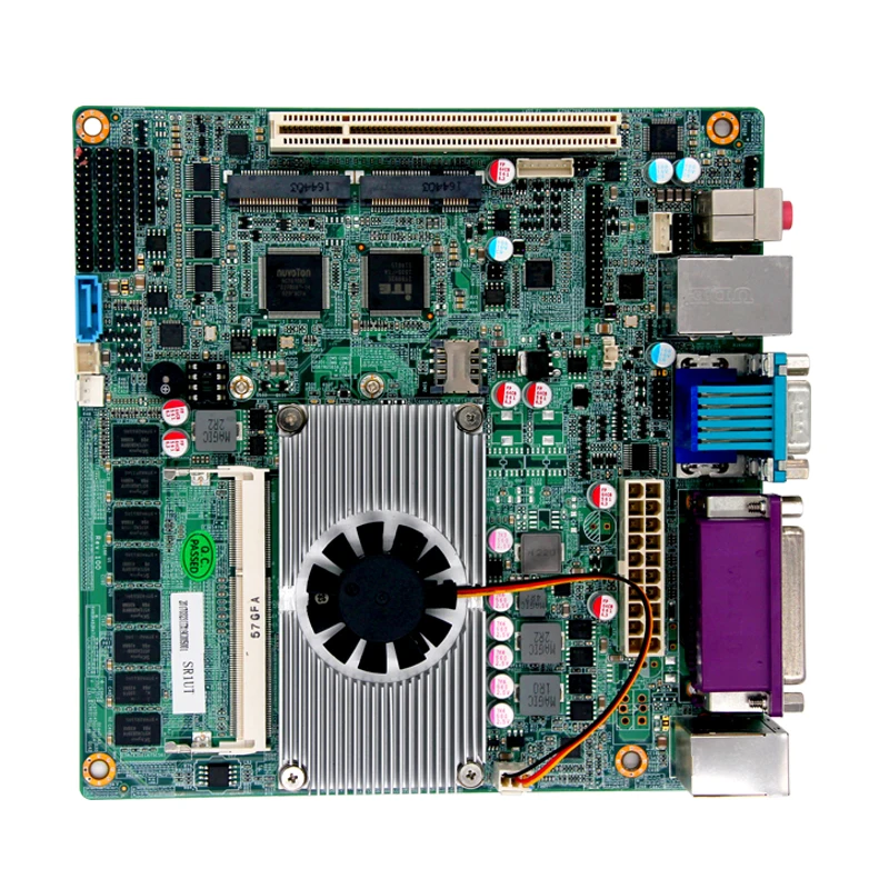 ITX19C China Factory embedded industrial mini itx motherboard/mainboard for all-in-one pc with DDR3 2gb /4gb Ram motherboard