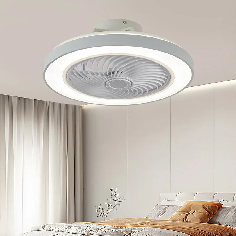 

50cm Fan Light Bedroom Ceiling Light Simple Living Room Dining Room LED Lighting Ceiling Fan Light Silent Energy saving110/220V