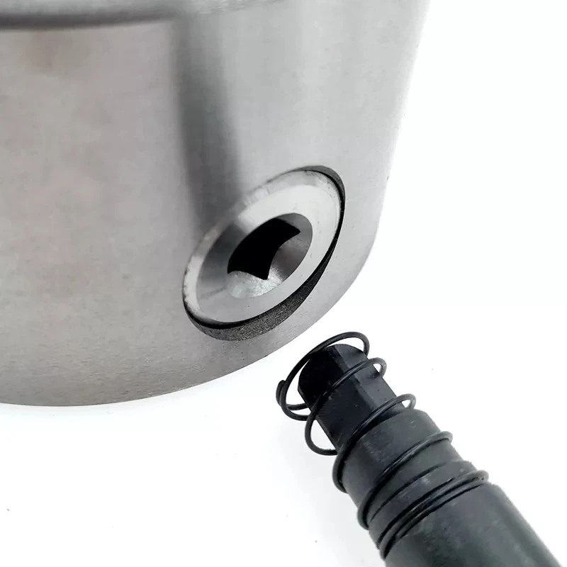 SANOU K11-130 mm Portabrocas manual autocentrante de tres mordazas y 3 mordazas para máquina de torno