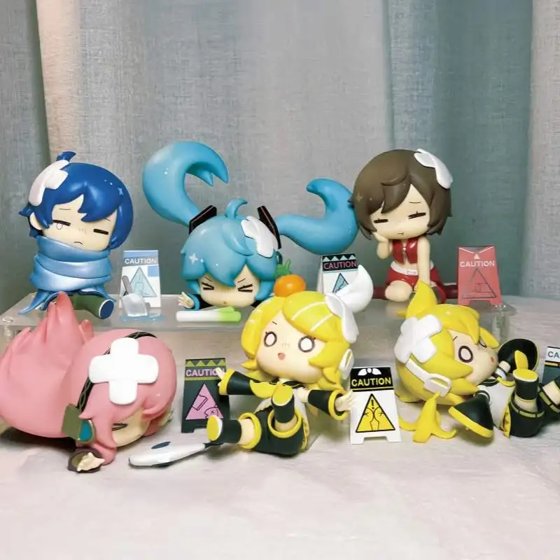 Hot Hatsune Miku Mysterieuze Doos Vocaloid Anime Model Speelgoed Fufu Figuur Pop Ornamenten Actie Beeldjes Leuke Miku Kids Geschenken Speelgoed